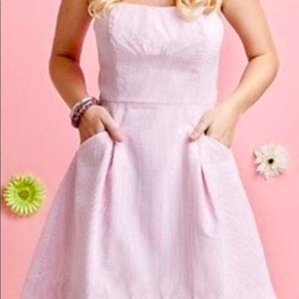 Lily Pulitzer Seersucker Blossom Dress